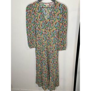 Boden Floral Midi Dress